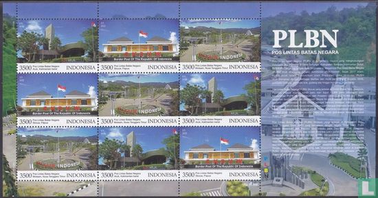 Indonesian border post offices