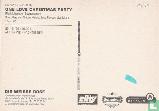 Die Weisse Rose - One Love Christmas Party - Afbeelding 2