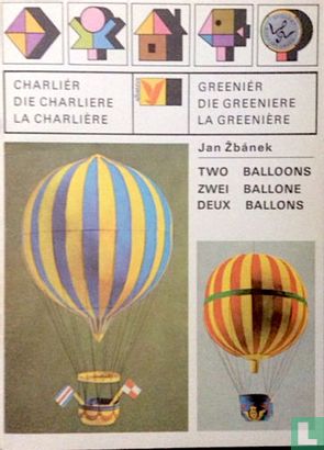 Twee luchtballonnen