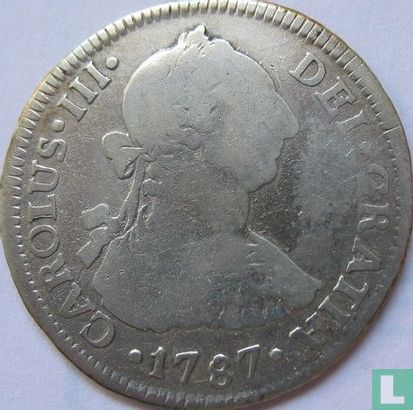 Chile 2 reales 1787 - Image 1