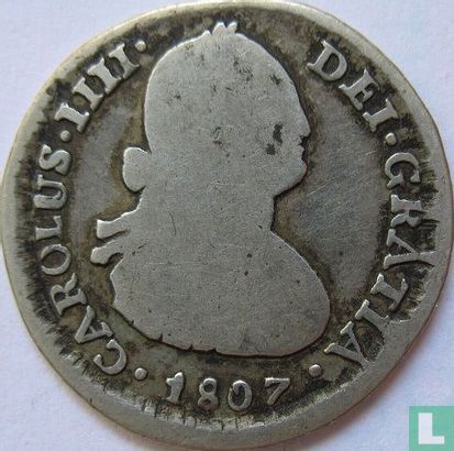 Chile 1 real 1807 - Image 1