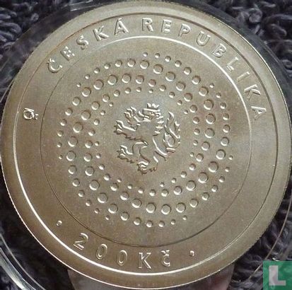 Czech Republic 200 korun 2000 "International Monetary Fund and World Bank Group meeting in Prague" - Image 2