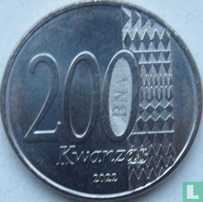 Angola 200 kwanzas 2022 "20 years of peace and national reconciliation" - Image 1