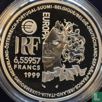 Frankrijk 6,55957 francs 1999 (PROOF) "European Art Styles - Roman Art" - Afbeelding 1