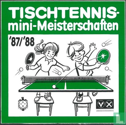 Tischtennis mini-Meisterschaften '87/'88