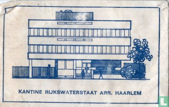 Kantine Rijkswaterstaat Arr. Haarlem - Afbeelding 1
