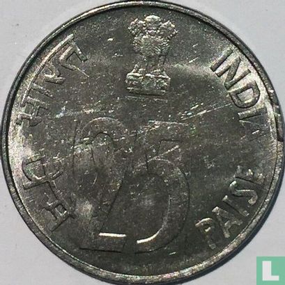 Indien 25 Paise 2002 (Kalkutta) - Bild 2