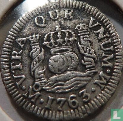 Mexiko ½ Real 1763 - Bild 1