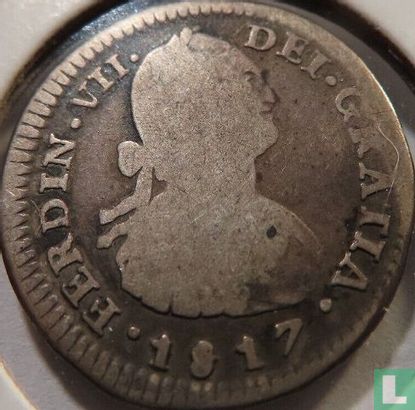 Chile 1 real 1817 - Image 1