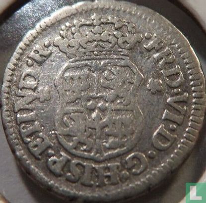 Mexiko ½ Real 1758 - Bild 2