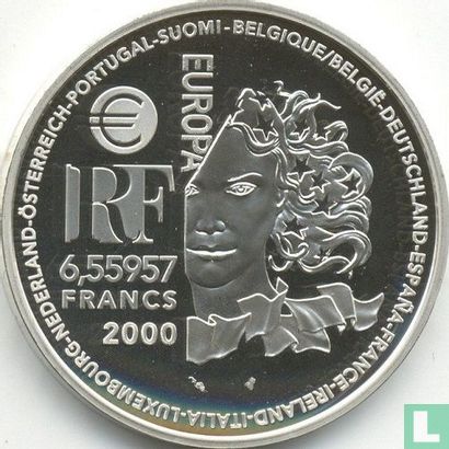 France 6,55957 francs 2000 (BE) "European Art Styles - Classical and Baroque" - Image 1