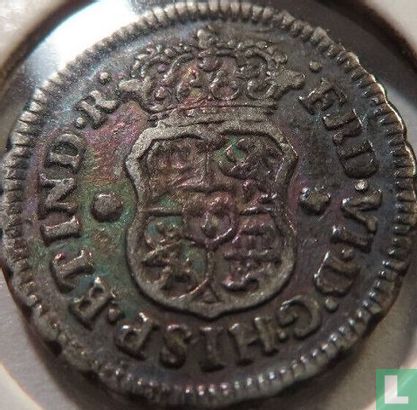 Mexico ½ real 1755 - Afbeelding 2