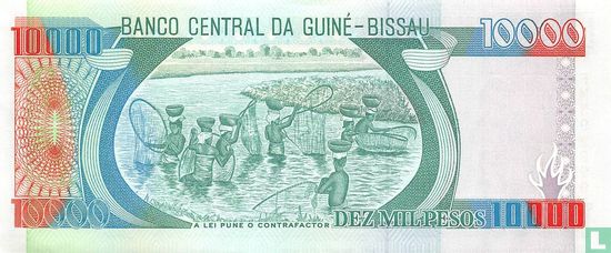 Guinea-Bissau 10.000 Pesos - Image 2