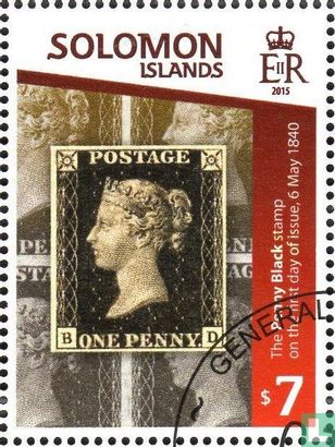 175 anniversary of the Penny Black