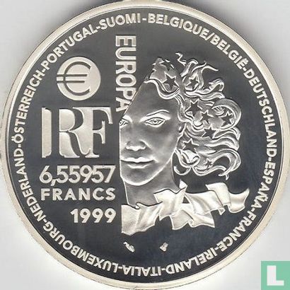 France 6,55957 francs 1999 (PROOF) "European Art Styles - Greek and Roman Art" - Image 1
