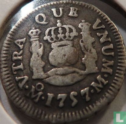 Mexico ½ real 1757 - Afbeelding 1