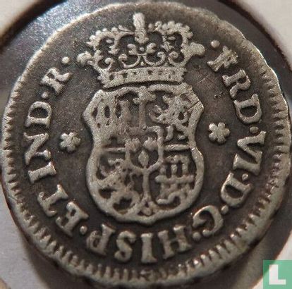 Mexico ½ real 1757 - Afbeelding 2