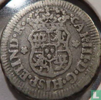 Mexiko ½ Real 1762 - Bild 2