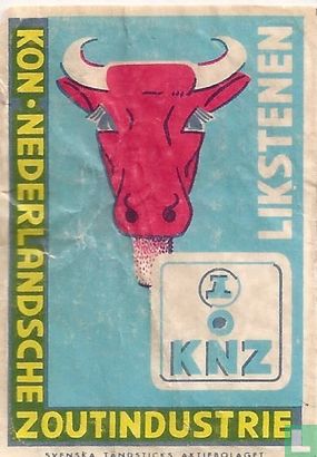 KNZ likstenen - Kon. Nederlandsche Zoutindustrie