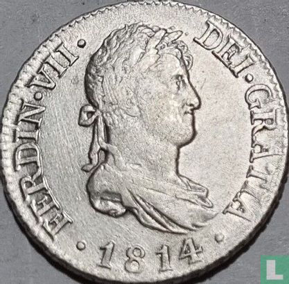 Espagne 2 reales 1814 (M - type 1) - Image 1