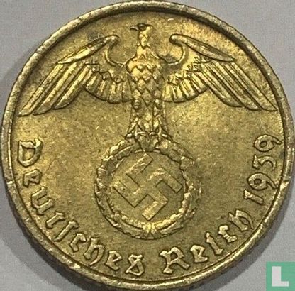 German Empire 5 reichspfennig 1939 (F) - Image 1