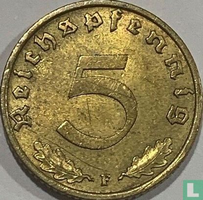Duitse Rijk 5 reichspfennig 1939 (F) - Afbeelding 2