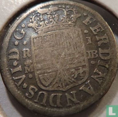 Espagne 1 real 1756 (M) - Image 2