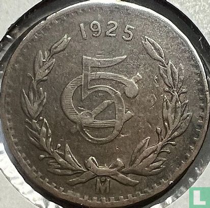 Mexico 5 centavos 1925 - Afbeelding 1