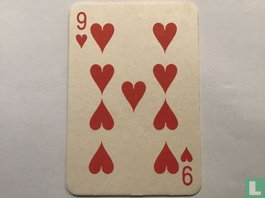 Amstel kaartspel harten Negen - Image 1