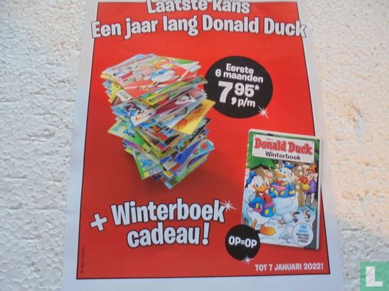 Laatste kans  Een jaar land Donald Duck - Image 1