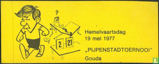 Hemelvaartsdag 19 mei 1977 Pijpenstadtoernooi Gouda