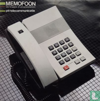 Memofoon de knappe druktoetstelefoon - Afbeelding 1