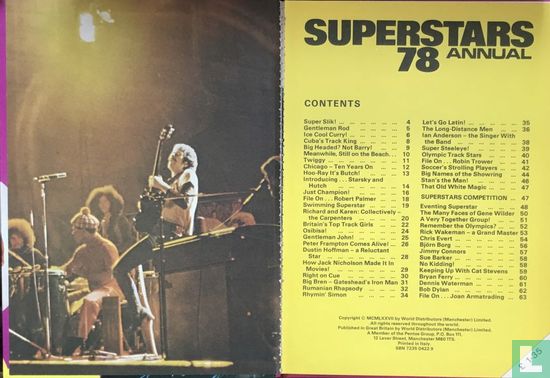 Superstars Annual 1978 - Bild 3
