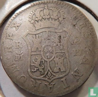 Espagne 2 reales 1778 (M) - Image 2