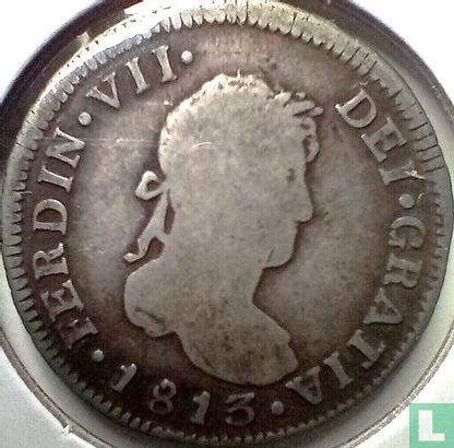 Chile 2 reales 1813 - Image 1