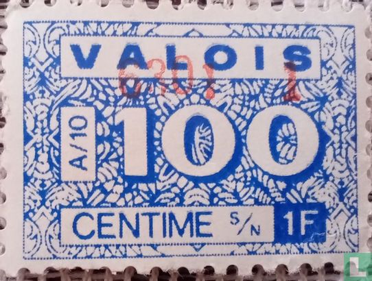 100 centime Valois