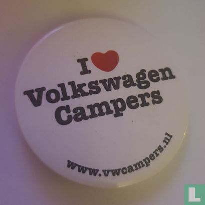 I ❤️ Volkswagen Campers - Afbeelding 1