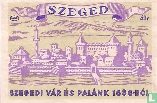 Szeged - Szegedi vár és palánk  1686-ból