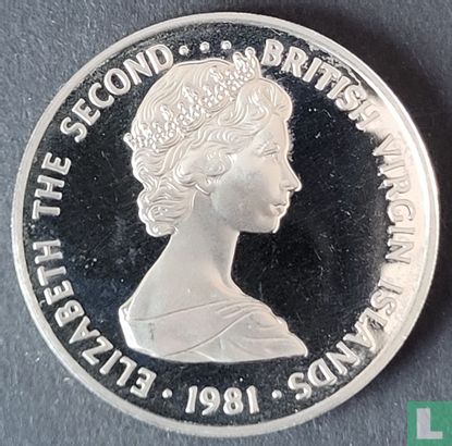 British Virgin Islands 50 cents 1981 (PROOF) - Image 1