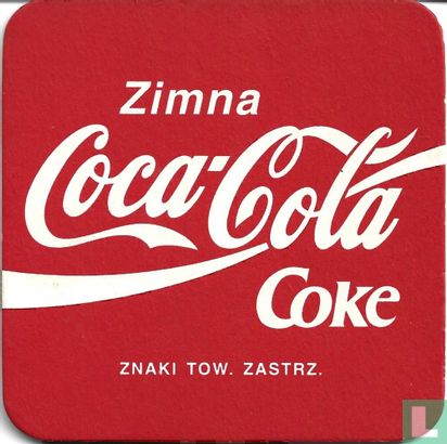 Zimna Coca-Cola Coke