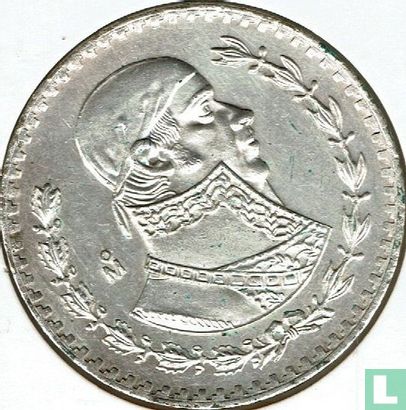 Mexique 1 peso 1965 - Image 2