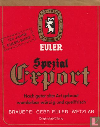 Euler Spezial Export