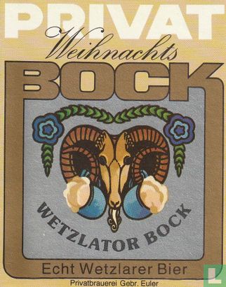 Privat Weihnachts Bock