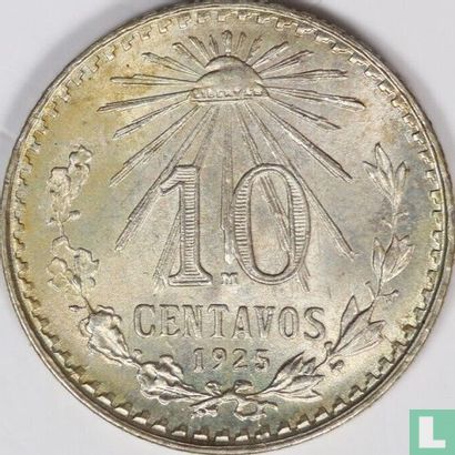 Mexiko 10 Centavo 1925 - Bild 1