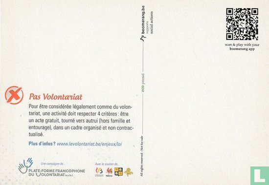 5795 - Plate-forme francophone du volontariat "Sarah promène ..." - Afbeelding 2
