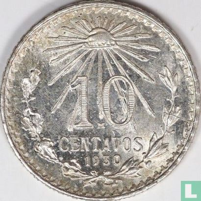 Mexico 10 centavos 1930 - Afbeelding 1