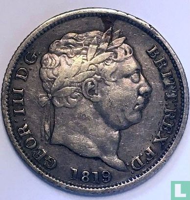 Vereinigtes Königreich 1 Shilling 1819 - Bild 1