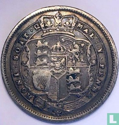 Vereinigtes Königreich 1 Shilling 1819 - Bild 2