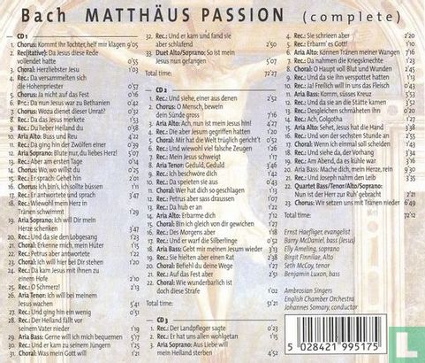 Matthäus Passion - Johann Sebastian Bach - Afbeelding 2