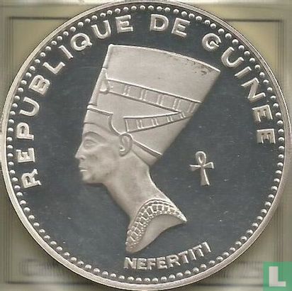 Guinée 500 francs 1970 (BE) "Nefertiti" - Image 2